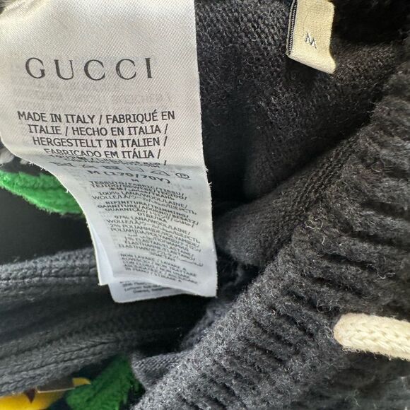Gucci x Adidas Soft Wool Joggers Medium NWT - Picture 13 of 14
